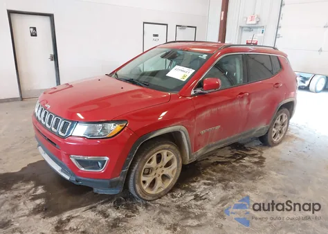 2019 Jeep Compass Limited 4X4 from USA, damaged, VIN 3C4NJDCB9KT752972